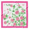 Foulard Rosa Grace de Monaco bianco