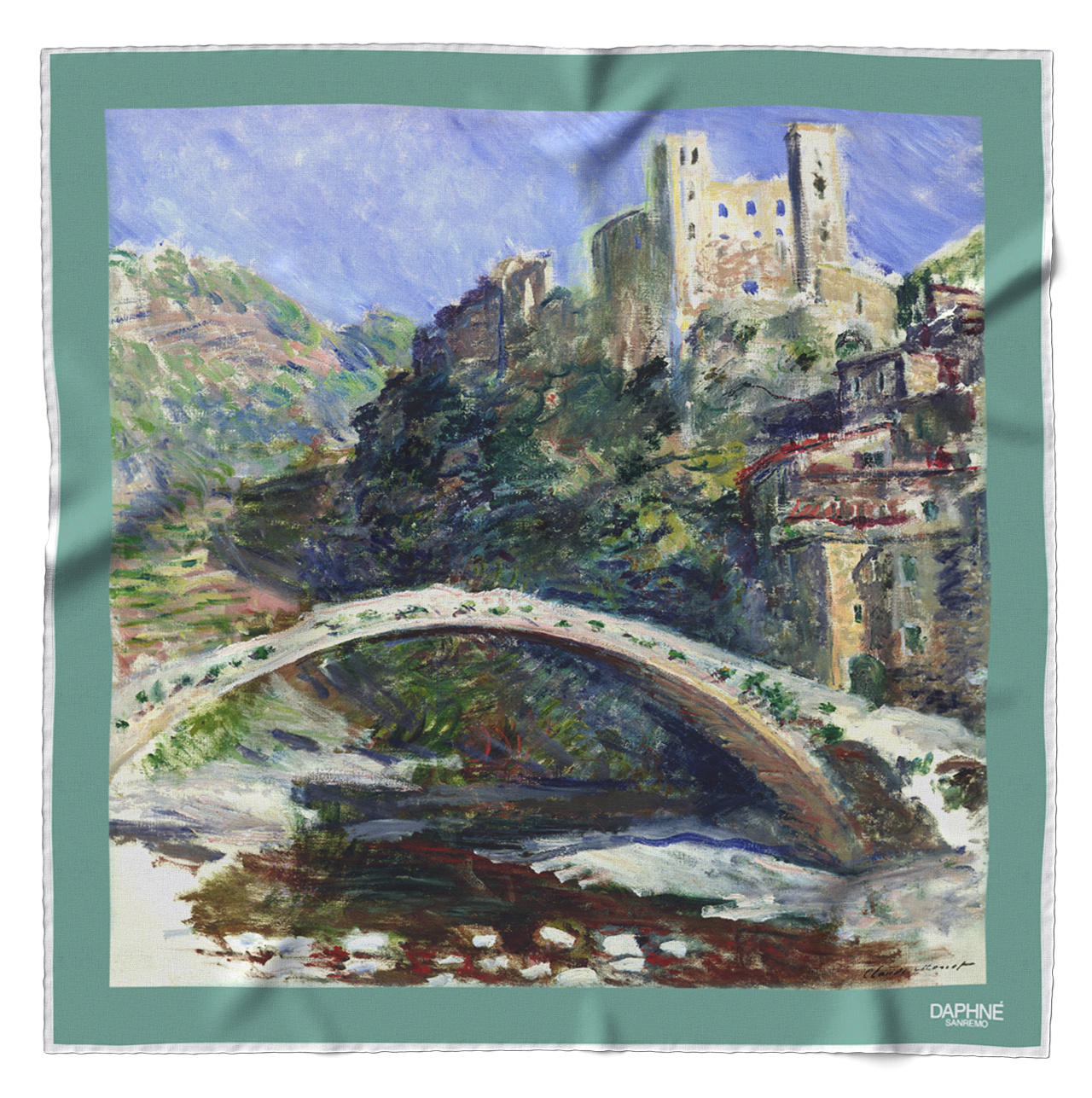 Foulard Castello di Dolceacqua