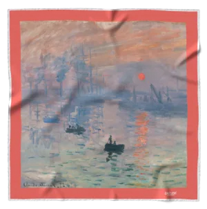Foulard Face au Soleil Monet
