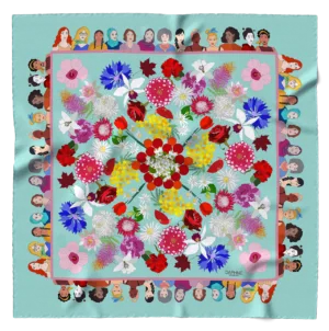 Foulard Woman of the World