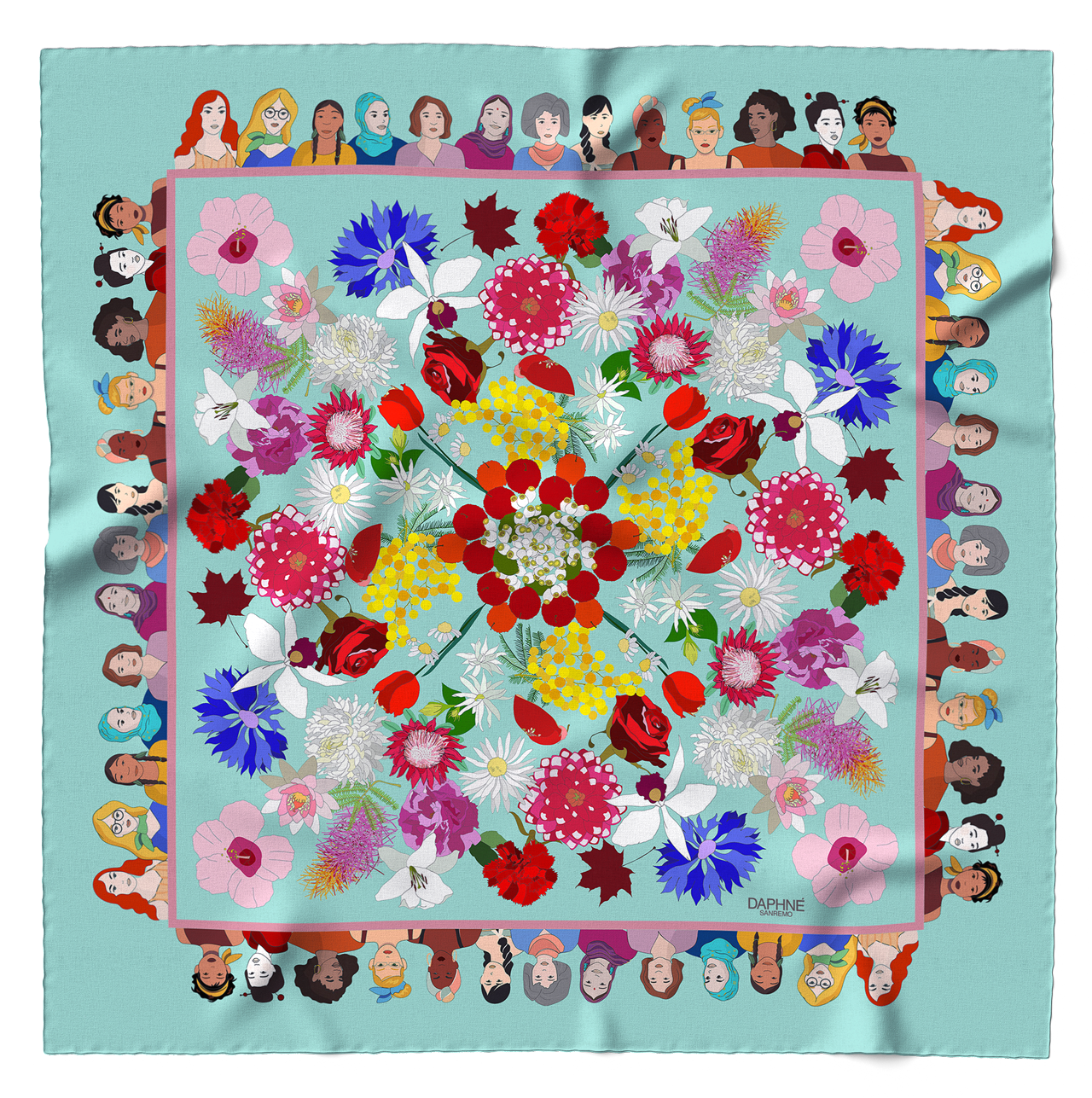 Foulard Woman of the World