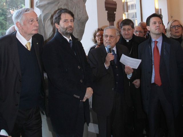 Firenze, Professor Ceccuti Franceschini e il Sindaco Nardella