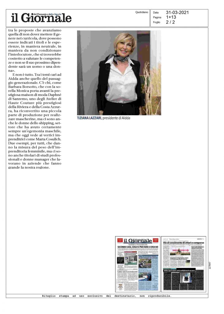 Articolo Barbara Borsotto