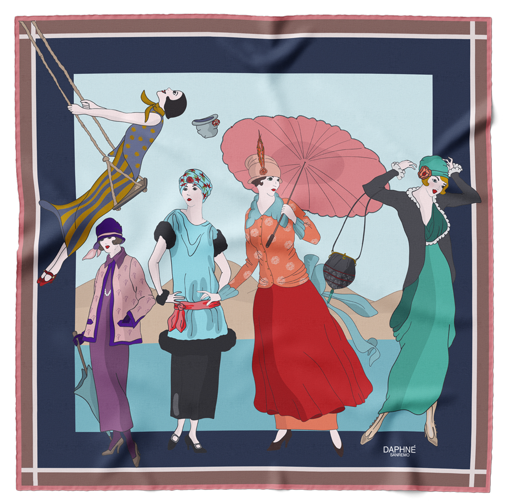Foulard_Belle-epoque Foulard Divine della Belle Epoque