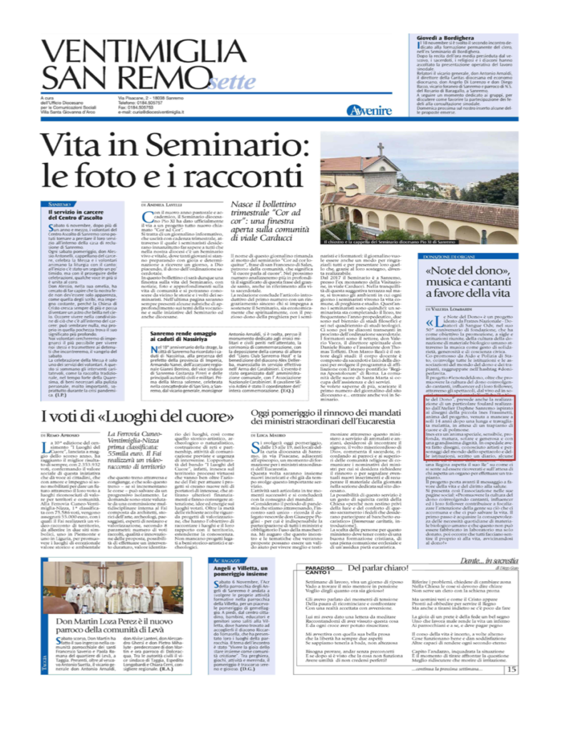 note nel dono