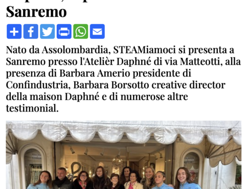 Sanremonews: STEAMiamoci, il progetto contro la disparità di genere in ambito lavorativo arriva in provincia di Imperia, si parte dalle scuole di Sanremo