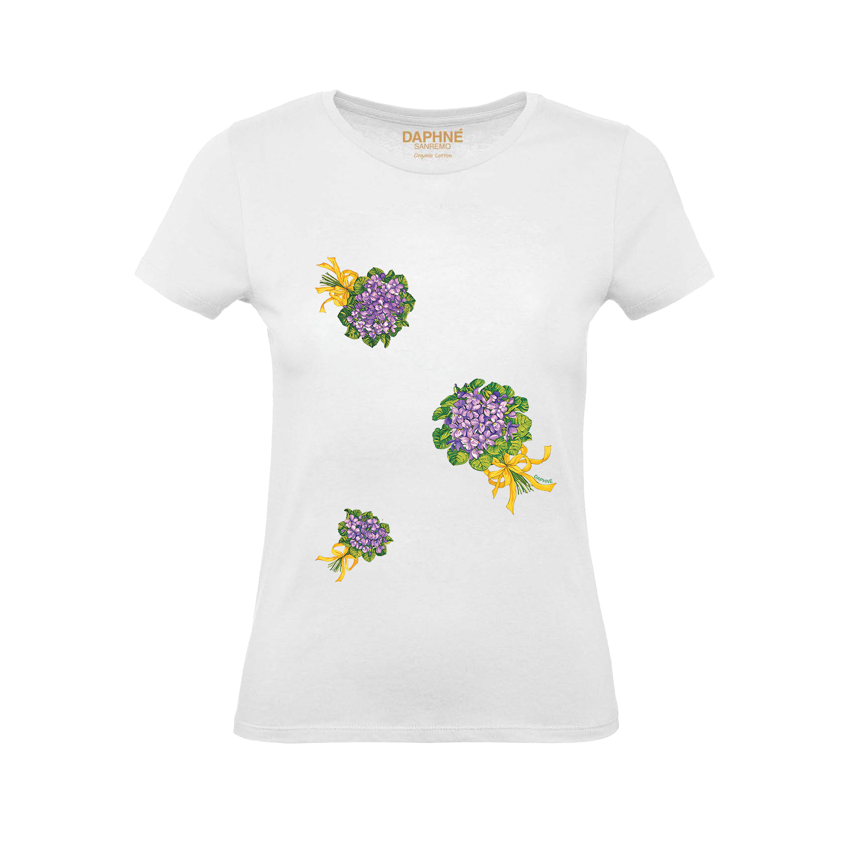 T-shirt dei fiori DAPHNE_violetta T-shirt dei fiori DAPHNE_Violetta