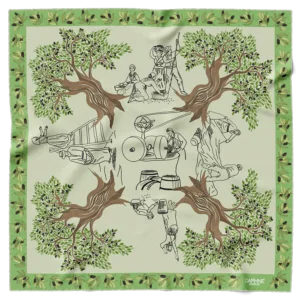 Foulard Oliva Taggiasca